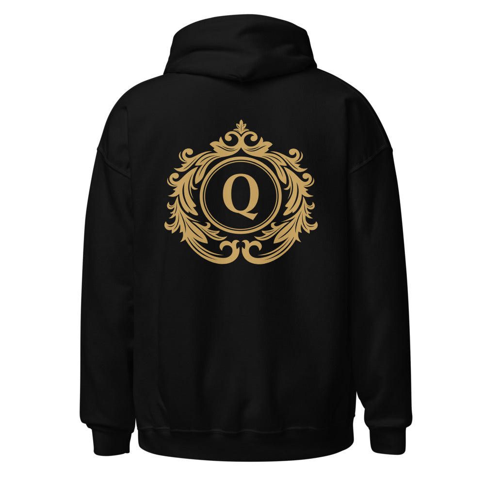 Unisex - Hoodie - Front/Back in Gold