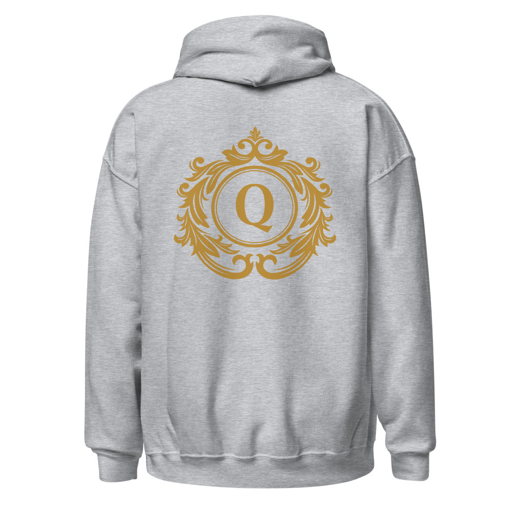 Unisex - Hoodie - Front/Back in Gold