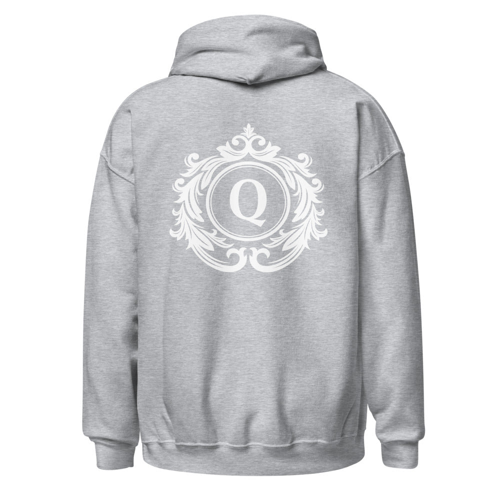 Unisex - Hoodie - Front/Back in White