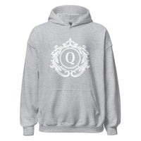 Unisex - Hoodie - Q symbol in White