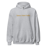 Unisex - Hoodie - Front/Back in Gold